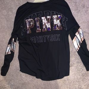 Victoria secret (pink) pullovers size large